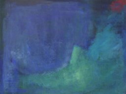 am Wasser, Acryl a/L, 95x118cm
