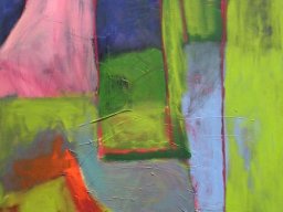 Häuser am Kanal, Oel a/L, 120x80cm